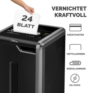 Fellowes destructeur de documents Powershred 325Ci, fiche CH