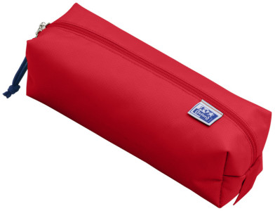 Oxford Trousse, polyester, rectangulaire, grand, bleu