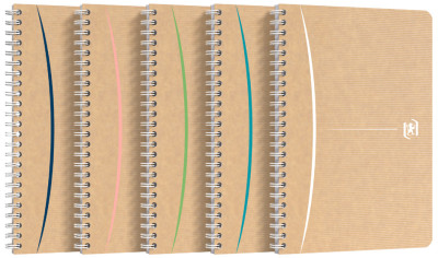 Oxford Cahier à spirales TOUAREG, A4, quadrillé, 50 pages