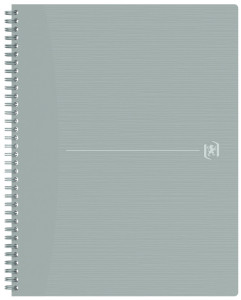 Oxford Cahier à spirales Origins, A4, quadrillé, bleu