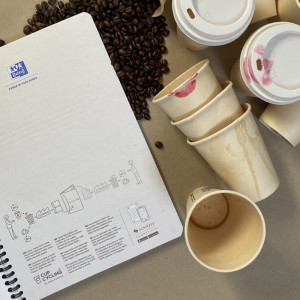 Oxford Office Cahier à spirale My Rec'Up, A4, ligné, assorti