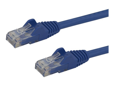 Startech : CABLE RESEAU CAT6 RJ45 GIGABIT BLEU SANS CROCHET - cable PATCH