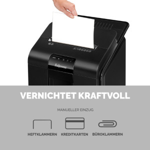 Fellowes Destructeur de documents AutoMax 100M, particules
