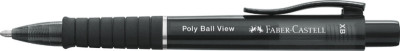 FABER-CASTELL Stylo à bille rétractable POLY BALL VIEW, vert
