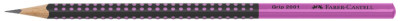 FABER-CASTELL Crayon graphite GRIP 2001 TWO TONE, bleu