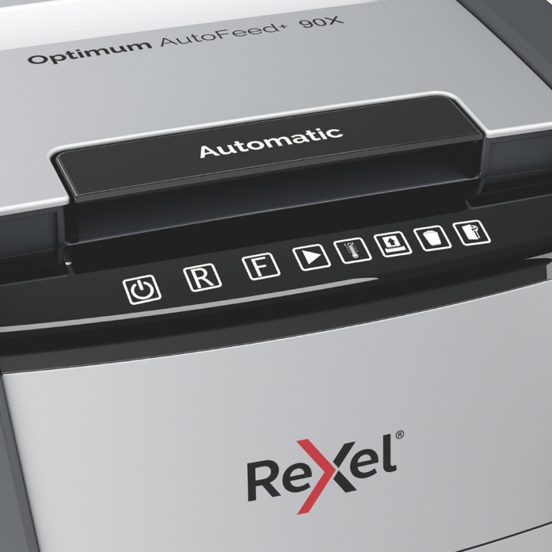 REXEL Destructeur de documents Optimum AutoFeed+ 90X,4x28 mm