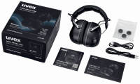 uvex Casque antibruit aXess one, noir uvex Casque antibruit aXess one, noir