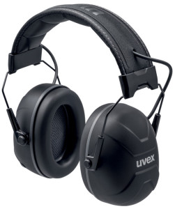 uvex Casque antibruit aXess one, noir