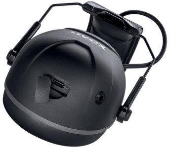 uvex Casque antibruit aXess one, noir