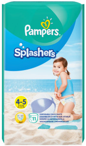 Pampers Couches-culottes de bain Splashers taille 4 - 5