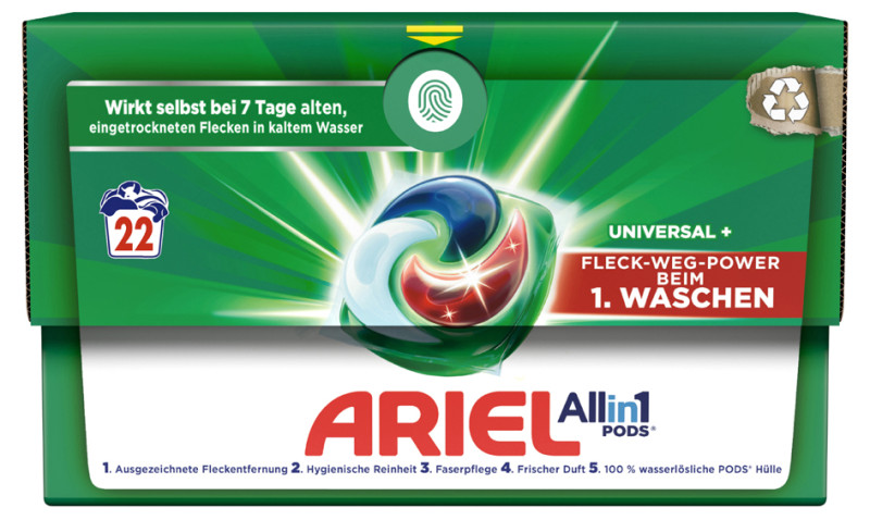 ARIEL 6430399 à 13,01 € - ARIEL Lessive en capsules All-in-one Pods  Universal
