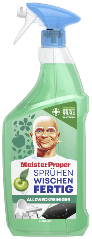 Meister Proper Spray vaporiser-essuyer-terminé antibactérien