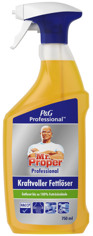 P&G Professional Meister Proper Dégraissant puissant, 750ml