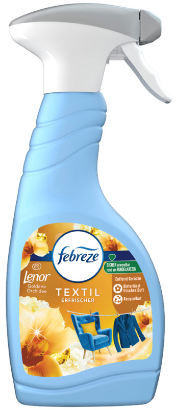 2 X Febreze & Lenor Doré Orchidée Textilerfrischer-Spray,2 X 500ml