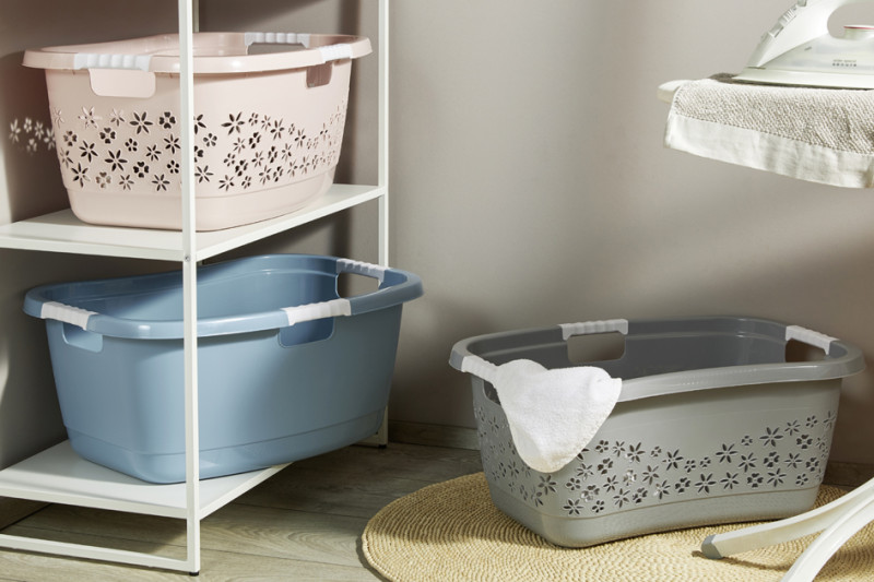 keeeper Bassine à linge janne, ergonomique, nordic-blue