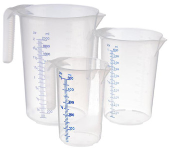 APS Pichet mesureur STACKABLE, 0,5 litre, transparent