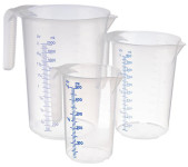 APS Pichet mesureur STACKABLE, 2,0 litres, transparent APS Pichet mesureur STACKABLE, 2,0 litres, transparent