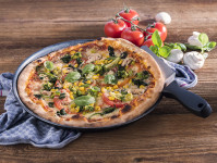 APS Plaque à pizza, diamètre: 280 mm, noir APS Plaque à pizza, diamètre: 280 mm, noir