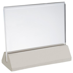 APS Présentoir de table ELEMENT, 115 x 45 x 100 mm, gris