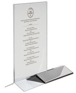 APS Présentoir de table, 70 x 105 x 170 mm, droit