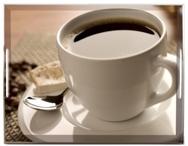 emsa Plateau de service CLASSIC, motif: tasse de café