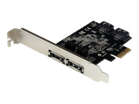 Startech : 2X ESATA + 2X SATA III 6 GBPS P EXPRESS CONTROLLER card Startech : 2X ESATA + 2X SATA III 6 GBPS P EXPRESS CONTROLLER card