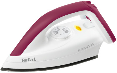 Tefal Fer à repasser à sec Easygliss FS4030, blanc/framboise