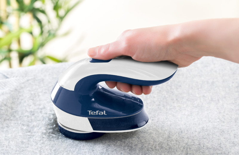 Tefal Rasoir anti-peluches JB1013, bleu/blanc