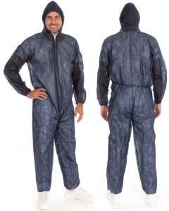 HYGOSTAR Combinaison en PP ECO HYGOBASE, XL, bleu