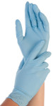 HYGONORM Gant nitrile SAFE FIT, L, sans poudre, bleu