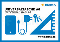 HERMA Pochette à fermeture-éclair 