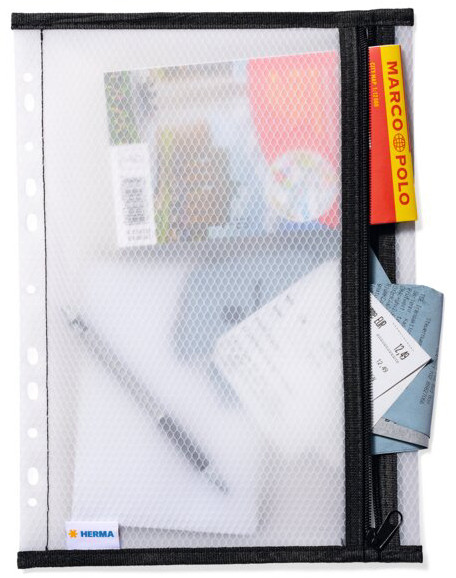 Filofax 213618 Pochette à Fermeture Éclair Transparent Format Pocket