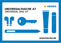 HERMA Pochette à fermeture-éclair 