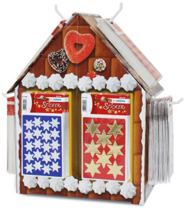 HERMA Autocollant de Nöel DECOR, présentoir de comptoir