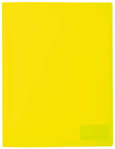 HERMA Chemise à lamelles, en PP, A4, jaune fluo