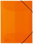 HERMA Chemise à élastiques, en PP, A3, orange fluo HERMA Chemise à élastiques, en PP, A3, orange fluo
