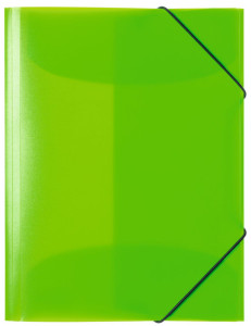 HERMA Chemise à élastiques, en PP, A3, vert fluo