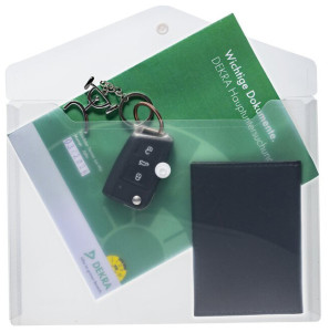 HERMA Pochette à documents, PP, A5, blanc