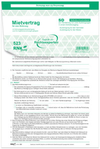 RNK Verlag Vordruck 