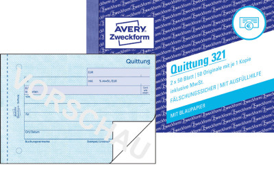 AVERY Zweckform Formulaire 