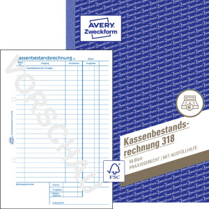 AVERY Zweckform Formularbuch 