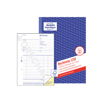 AVERY Zweckform Formularbuch 