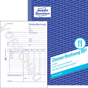AVERY Zweckform Formularbuch 