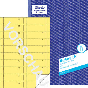 AVERY Zweckform Formularbuch 