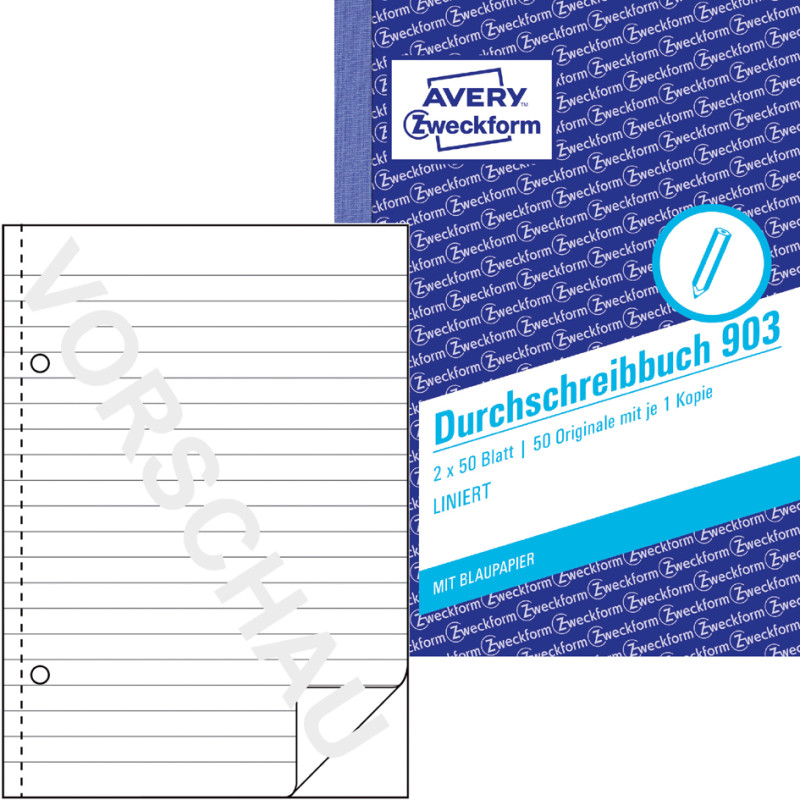 AVERY Zweckform Formularbuch 