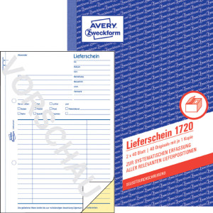 AVERY Zweckform Formularbuch 