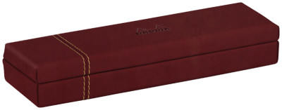 RHODIA Plumier, en simili cuir, bronze