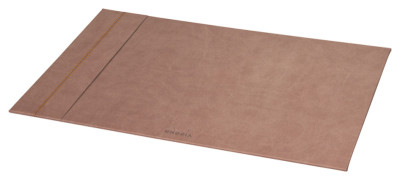 RHODIA Sous-main, en similicuir, taupe