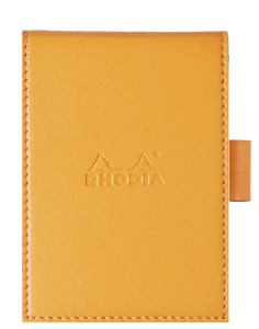 RHODIA Porte-bloc + bloc No. 12, 95 x 130 mm, ligné, anis