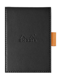 RHODIA Porte-bloc + bloc No. 12, 95 x 130 mm, ligné, anis